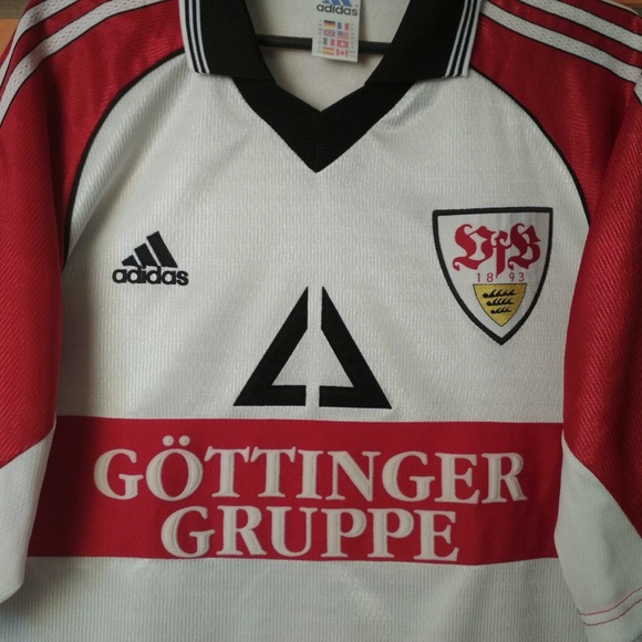 STUTTGART JERSEY 1998-99 ADIDAS SOCCER JERSEY - Picture 4 of 8